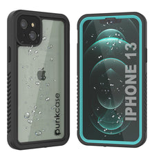 Load image into Gallery viewer, iPhone 13  Waterproof Case, Punkcase [Extreme Series] Armor Cover W/ Built In Screen Protector [Teal] (Color in image: Teal)
