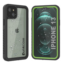 Load image into Gallery viewer, iPhone 13  Waterproof Case, Punkcase [Extreme Series] Armor Cover W/ Built In Screen Protector [Light Green] (Color in image: Light Green)
