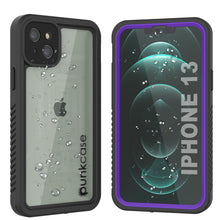 Load image into Gallery viewer, iPhone 13  Waterproof Case, Punkcase [Extreme Series] Armor Cover W/ Built In Screen Protector [Purple] (Color in image: Purple)
