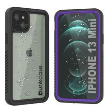 Load image into Gallery viewer, iPhone 13 Mini  Waterproof Case, Punkcase [Extreme Series] Armor Cover W/ Built In Screen Protector [Purple] (Color in image: Purple)
