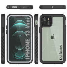 Load image into Gallery viewer, iPhone 13 Mini  Waterproof Case, Punkcase [Extreme Series] Armor Cover W/ Built In Screen Protector [White] (Color in image: Teal)
