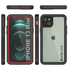 Load image into Gallery viewer, iPhone 13 Mini  Waterproof Case, Punkcase [Extreme Series] Armor Cover W/ Built In Screen Protector [Red] (Color in image: Teal)
