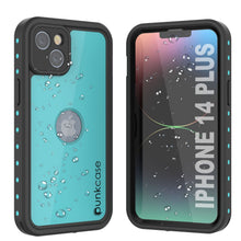 Cargar imagen en el visor de la galería, Funda resistente al agua IP68 para iPhone 14 Plus, Punkcase [Teal] [Serie StudStar] [Ajuste Delgado]
