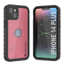 Cargar imagen en el visor de la galería, Funda resistente al agua IP68 para iPhone 14 Plus, Punkcase [Rosa] [Serie StudStar] [Ajuste delgado] [A prueba de suciedad]
