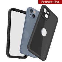 Cargar imagen en el visor de la galería, Funda impermeable IP68 para iPhone 14 Plus, Punkcase [Negro] [Serie StudStar] [Ajuste Delgado]
