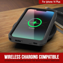 Cargar imagen en el visor de la galería, Funda impermeable IP68 para iPhone 14 Plus, Punkcase [Negro] [Serie StudStar] [Ajuste Delgado]
