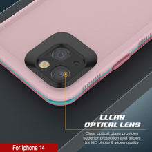 Load image into Gallery viewer, Funda impermeable Punkcase iPhone 14 [Serie Aqua] Cubierta blindada [Rosado]
