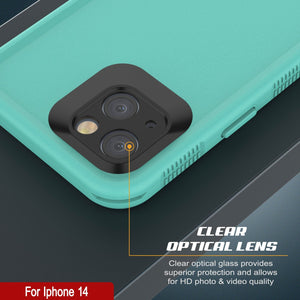 Funda impermeable Punkcase para iPhone 14 [Serie Aqua], cubierta protectora [azul].