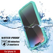 Load image into Gallery viewer, Funda impermeable Punkcase para iPhone 14 [Serie Aqua], cubierta protectora [azul].
