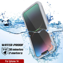 Load image into Gallery viewer, Funda impermeable Punkcase iPhone 14 [Serie Aqua] Funda protectora [Blanco]
