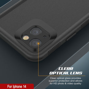 Funda impermeable Punkcase para iPhone 14 [Serie Aqua] Cubierta protectora [Negro]