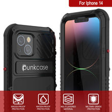 Cargar imagen en el visor de la galería, Estuche impermeable de aluminio Metal Extreme 3.0 Series para iPhone 16 con protección IP68, protector de pantalla incorporado y soporte [verde oscuro]
