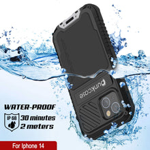 Load image into Gallery viewer, Funda iPhone 14 Metal Extreme 3.0, Cubierta Resistente de Grado Militar [a prueba de golpes] Funda de Aluminio Resistente al Agua [Negra]
