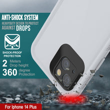 Load image into Gallery viewer, Funda Impermeable Punkcase para iPhone 14 Plus [Serie Aqua] Cubierta de Armadura [Blanco]

