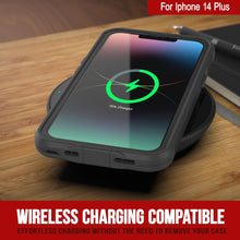 Cargar imagen en el visor de la galería, Punkcase iPhone 14 Plus Funda Impermeable [Serie Aqua] Cubierta de Armadura [Negro]
