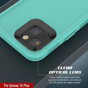 Carcasa impermeable Punkcase para iPhone 14 Plus [Serie Aqua] Cubierta de armadura [Azul]