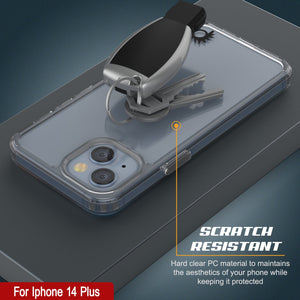 Funda para iPhone 15 Plus Punkcase® LUCID 2.0 - Serie Morada con Protector de Pantalla PUNK SHIELD | Ultra Ajuste.