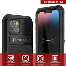 Cargar imagen en el visor de la galería, Estuche impermeable de aluminio Metal Extreme 3.0 Series para iPhone 16 Plus con protección IP68, protector de pantalla incorporado y soporte [verde oscuro]
