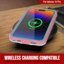 Load image into Gallery viewer, Funda resistente al agua Punkcase iPhone 14 Pro [Serie Aqua] Cubierta protectora [Rosa]
