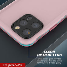 Load image into Gallery viewer, Funda resistente al agua Punkcase iPhone 14 Pro [Serie Aqua] Cubierta protectora [Rosa]
