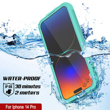 Load image into Gallery viewer, Estuche impermeable Punkcase para iPhone 14 Pro [Serie Aqua] Funda protectora [Azul].
