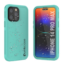Cargar imagen en el visor de la galería, Funda impermeable Punkcase para iPhone 14 Pro Max [Serie Aqua] Cubierta resistente [azul]
