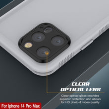 Load image into Gallery viewer, Carcasa impermeable para iPhone 14 Pro Max Punkcase [Serie Aqua] Cubierta de armadura [Blanca]
