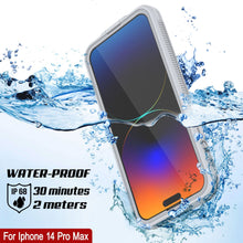 Load image into Gallery viewer, Carcasa impermeable para iPhone 14 Pro Max Punkcase [Serie Aqua] Cubierta de armadura [Blanca]
