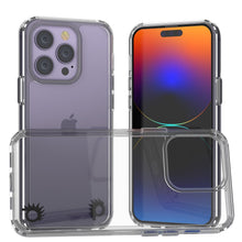Cargar imagen en el visor de la galería, Funda Punkcase® LUCID 2.0 de la serie morada para iPhone 15 Pro Max con protector de pantalla PUNK SHIELD | Ajuste ultra ajustado.
