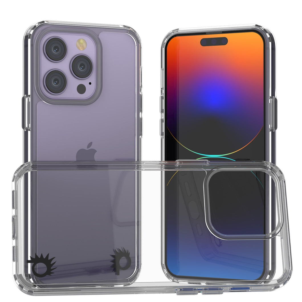 Funda Punkcase® LUCID 2.0 de la serie morada para iPhone 15 Pro Max con protector de pantalla PUNK SHIELD | Ajuste ultra ajustado.