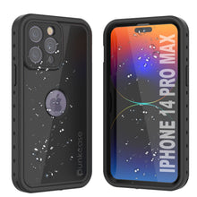Cargar imagen en el visor de la galería, Estuche resistente al agua IP68 para iPhone 14 Pro Max, Punkcase [Negro] [Serie StudStar] [Ajuste Delgado]
