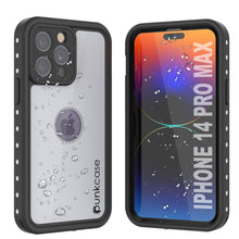 Load image into Gallery viewer, Funda resistente al agua IP68 para iPhone 14 Pro Max, Punkcase [Blanco] [Serie StudStar] [Ajuste delgado] [A prueba de suciedad].
