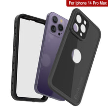 Cargar imagen en el visor de la galería, Estuche resistente al agua IP68 para iPhone 14 Pro Max, Punkcase [Negro] [Serie StudStar] [Ajuste Delgado]
