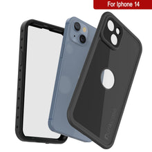 Cargar imagen en el visor de la galería, Carcasa impermeable IP68 para iPhone 14, Punkcase [Negro] [Serie StudStar] [Ajuste delgado]
