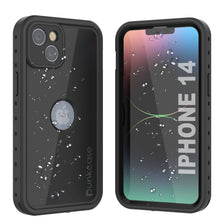 Cargar imagen en el visor de la galería, Carcasa impermeable IP68 para iPhone 14, Punkcase [Negro] [Serie StudStar] [Ajuste delgado]
