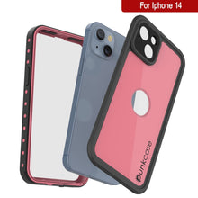 Cargar imagen en el visor de la galería, Carcasa impermeable para iPhone 14 IP68, Punkcase [Rosa] [Serie StudStar] [Ajuste Slim] [A prueba de suciedad]
