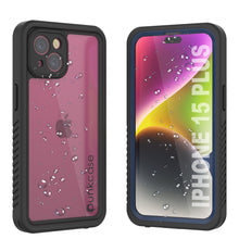 Cargar imagen en el visor de la galería, Estuche al agua para iPhone 15 Plus, Punkcase [Serie Extrema], cubierta protectora con armadura y protector de pantalla resistente incorporado [azul marino].
