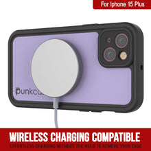 Load image into Gallery viewer, Funda impermeable IP68 para iPhone 16 Plus, Punkcase [Lila] [Serie StudStar] [Ajuste fino] [A prueba de suciedad]
