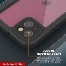 Load image into Gallery viewer, Funda impermeable IP68 para iPhone 16 Plus, Punkcase [Transparente] [Serie StudStar] [Ajuste fino] [A prueba de suciedad]
