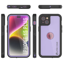 Load image into Gallery viewer, Funda impermeable IP68 para iPhone 16 Plus, Punkcase [Lila] [Serie StudStar] [Ajuste fino] [A prueba de suciedad]
