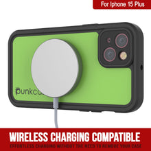 Load image into Gallery viewer, Funda impermeable IP68 para iPhone 16 Plus, Punkcase [Verde claro] [Serie StudStar] [Ajuste fino] [A prueba de suciedad]
