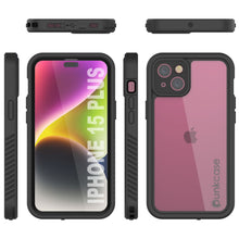 Load image into Gallery viewer, Funda impermeable IP68 para iPhone 16 Plus, Punkcase [Transparente] [Serie StudStar] [Ajuste fino] [A prueba de suciedad]
