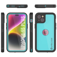 Load image into Gallery viewer, Funda impermeable IP68 para iPhone 16 Plus, Punkcase [azul verdoso] [Serie StudStar] [Ajuste ajustado]
