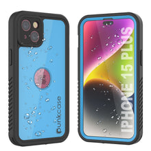Load image into Gallery viewer, Funda impermeable IP68 para iPhone 16 Plus, Punkcase [Azul claro] [Serie StudStar] [Ajuste fino] [A prueba de suciedad]
