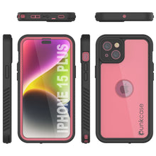Cargar imagen en el visor de la galería, Funda impermeable IP68 para iPhone 16 Plus, Punkcase [rosa] [Serie StudStar] [Ajuste fino] [A prueba de suciedad]
