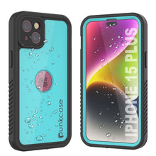 Load image into Gallery viewer, Funda impermeable IP68 para iPhone 16 Plus, Punkcase [azul verdoso] [Serie StudStar] [Ajuste ajustado]
