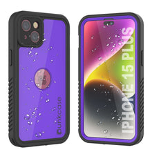 Load image into Gallery viewer, Funda impermeable IP68 para iPhone 16 Plus, Punkcase [morada] [Serie StudStar] [Ajuste fino] [A prueba de suciedad]
