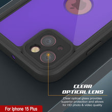 Load image into Gallery viewer, Funda impermeable IP68 para iPhone 16 Plus, Punkcase [morada] [Serie StudStar] [Ajuste fino] [A prueba de suciedad]
