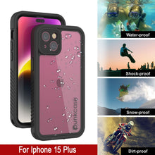 Load image into Gallery viewer, Funda impermeable IP68 para iPhone 16 Plus, Punkcase [Transparente] [Serie StudStar] [Ajuste fino] [A prueba de suciedad]
