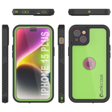 Load image into Gallery viewer, Funda impermeable IP68 para iPhone 16 Plus, Punkcase [Verde claro] [Serie StudStar] [Ajuste fino] [A prueba de suciedad]
